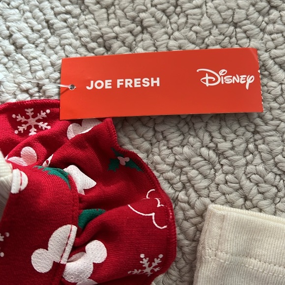 NWT - Disney Minnie Mouse body suit and jumper dress set. Size 12-18 months. - Picture 3 of 7